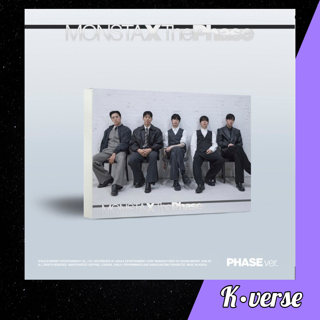 Preorder: MONSTA X EP Album 'The Phase' ver. PHASE
