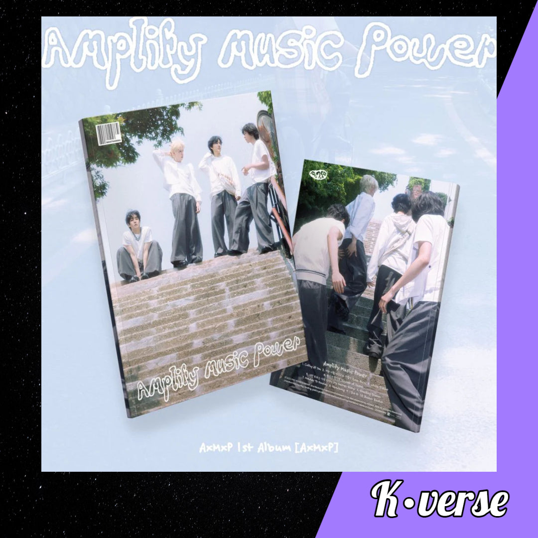 Preorder: AxMxP 1st Full Album 'Amplify Music Power' ver. P