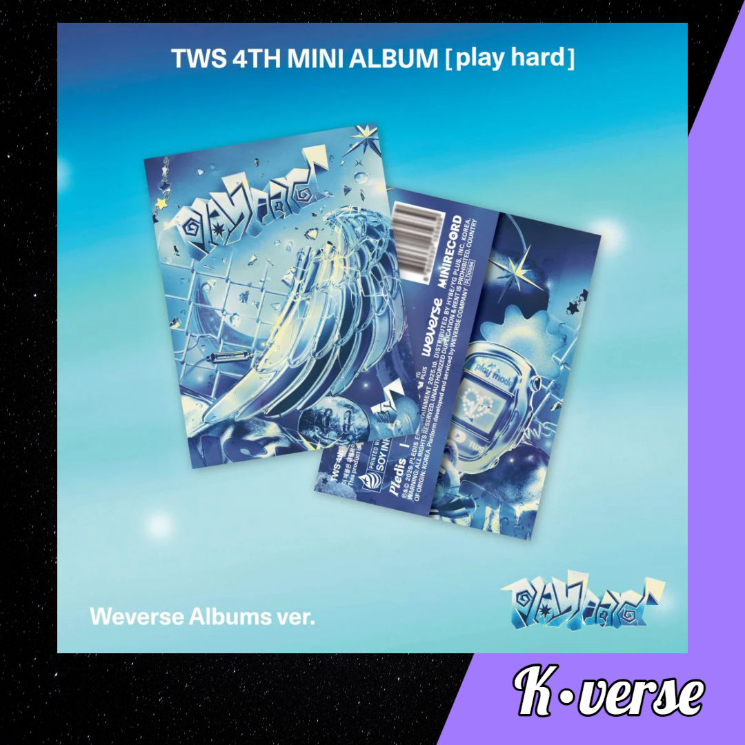 Preorder: TWS: 4th Mini Album 'play hard' ver. Weverse
