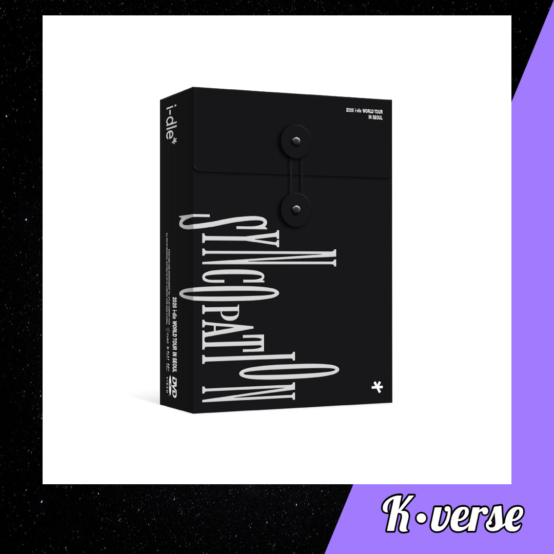 Preorder: I-DLE 2026 WORLD TOUR IN SEOUL 'SYNCOPATION' ver. DVD