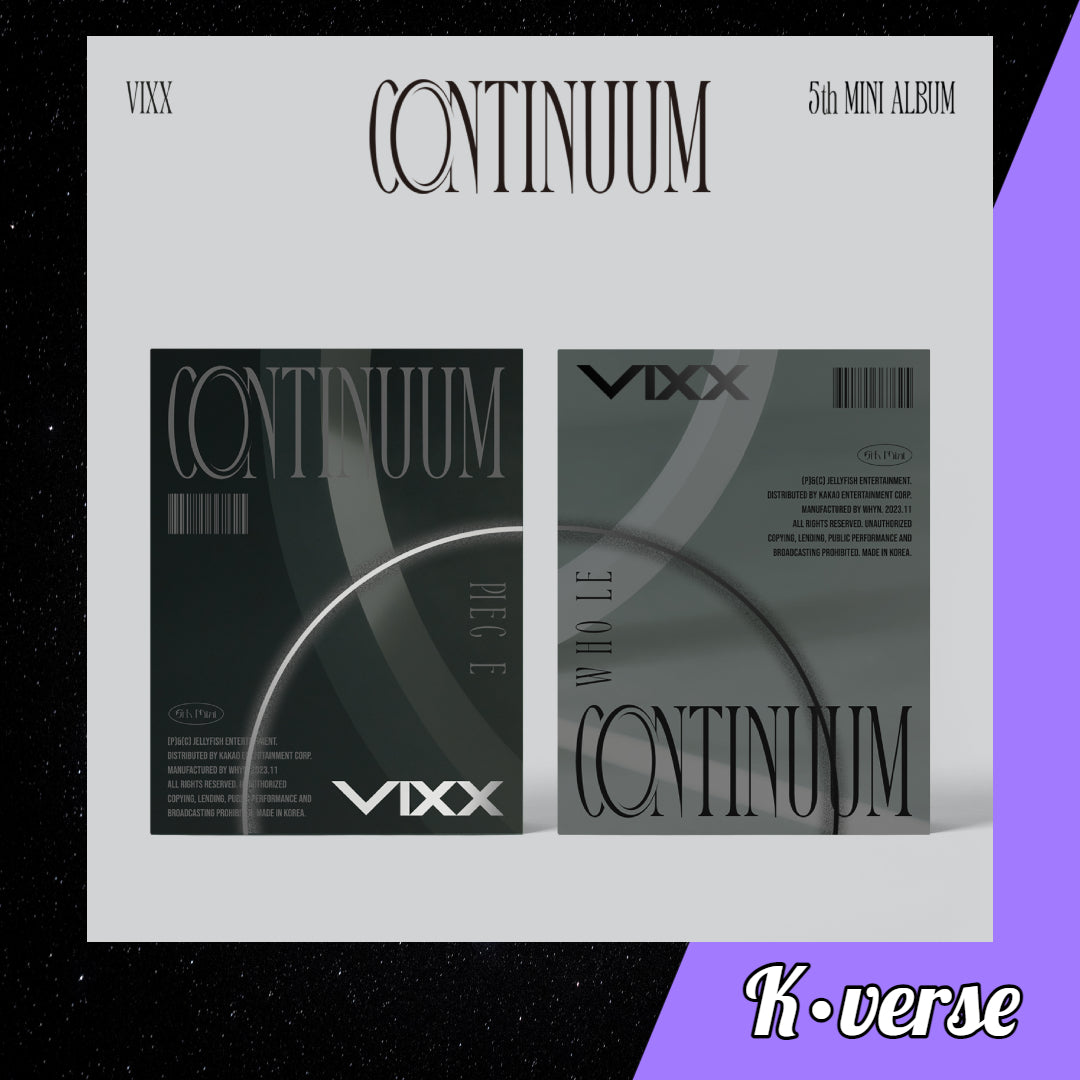 VIXX 5th Mini Album 'CONTINUUM'