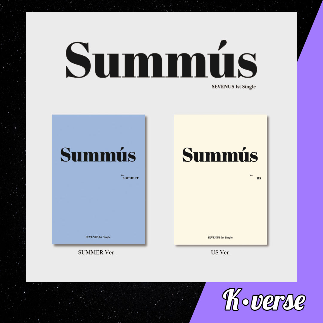 SEVENUS 1st Single Album Summùs