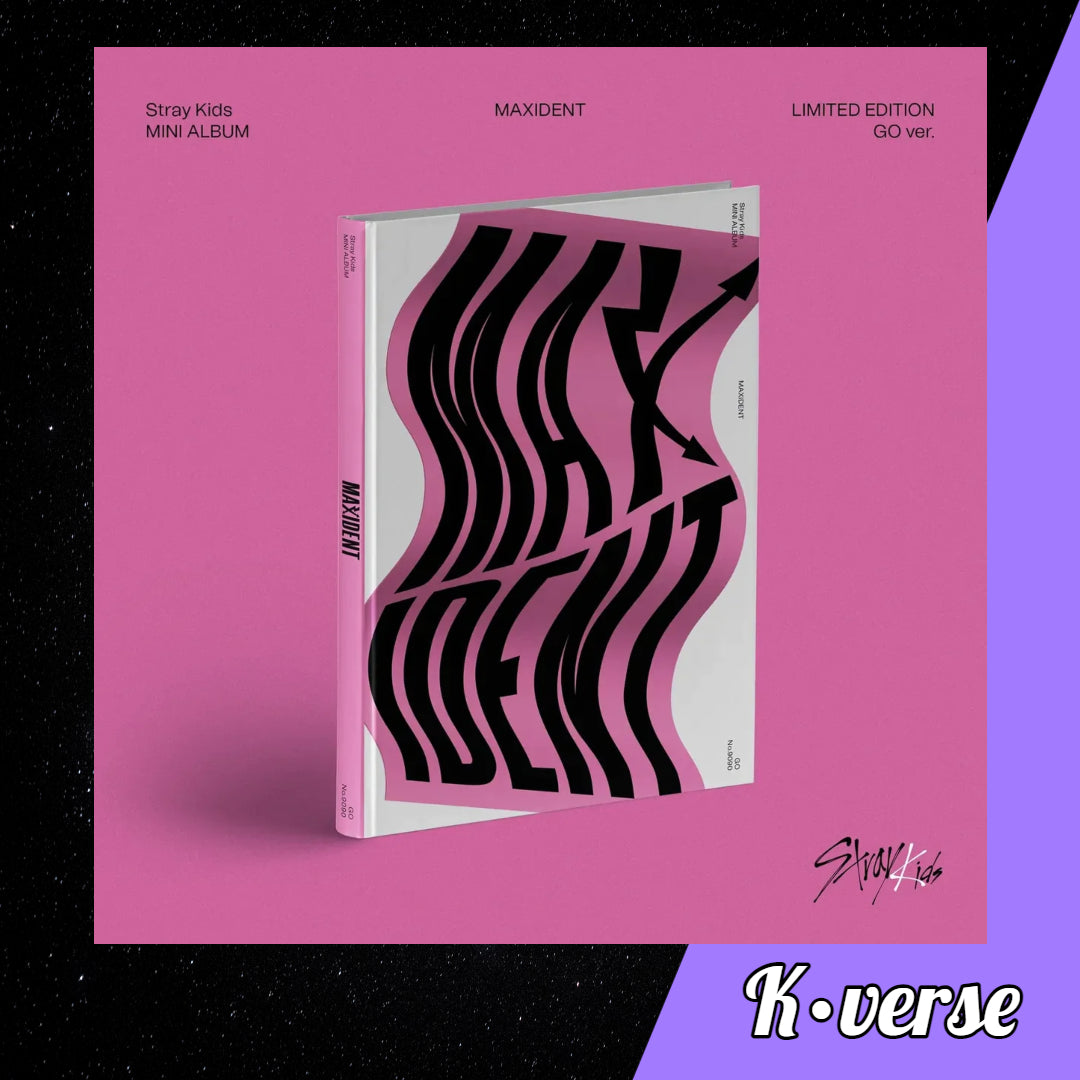 Stray Kids MAXIDENT Mini Album Limited ver. Go