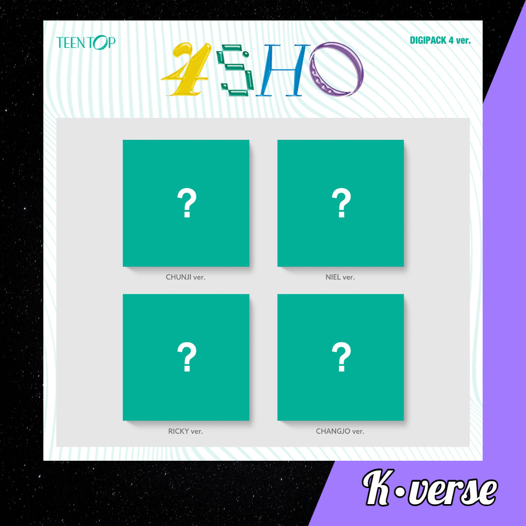 TEEN TOP 4SHO ver. Digipack