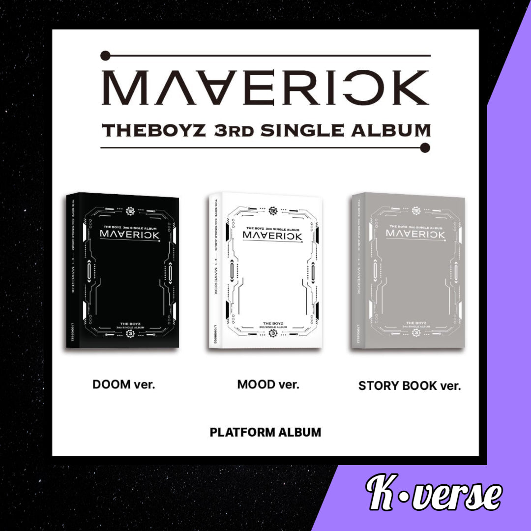 The Boyz 3rd Single Album MAVERICK ver. Platform