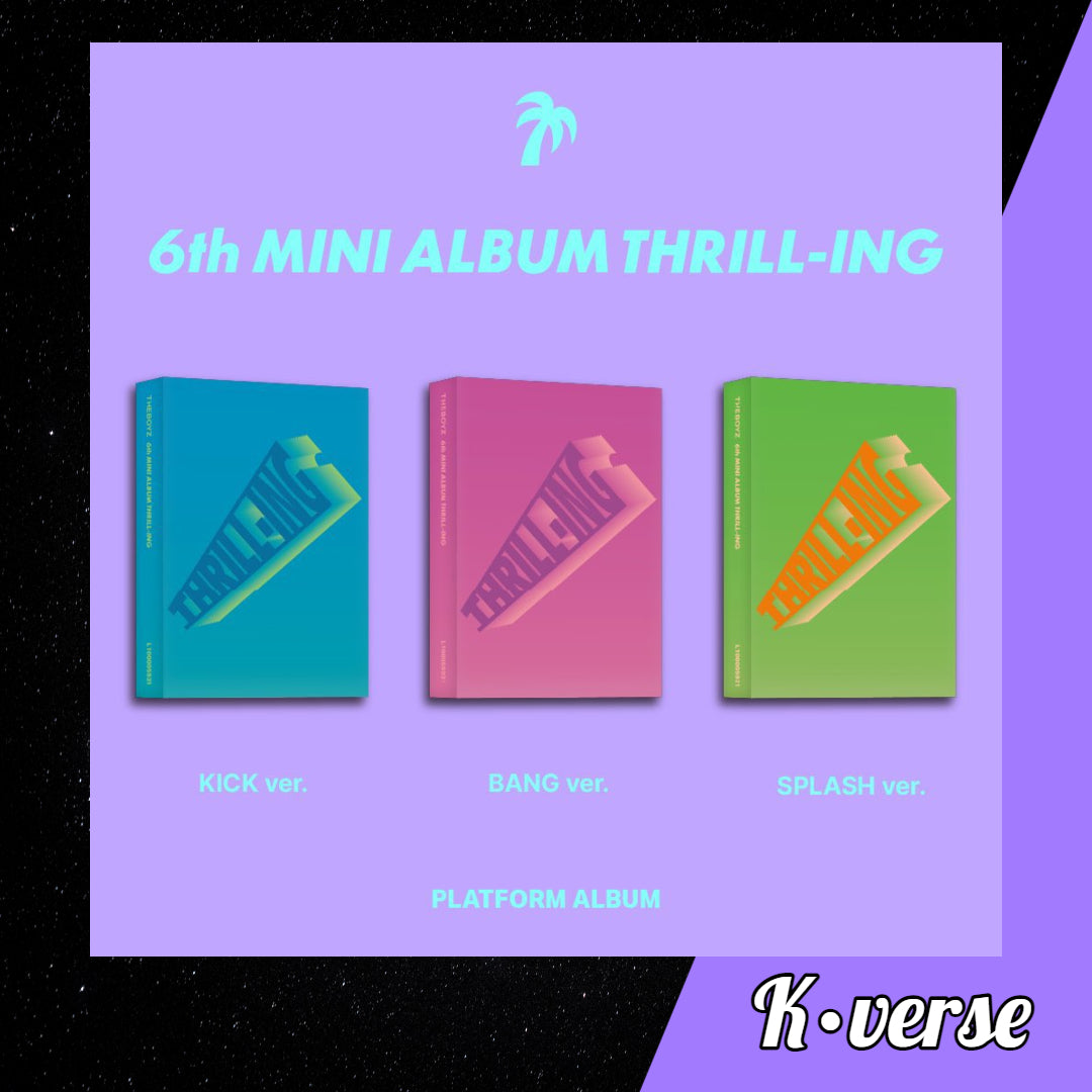 The Boyz Thrill-ing 6th Mini Album ver. Platform