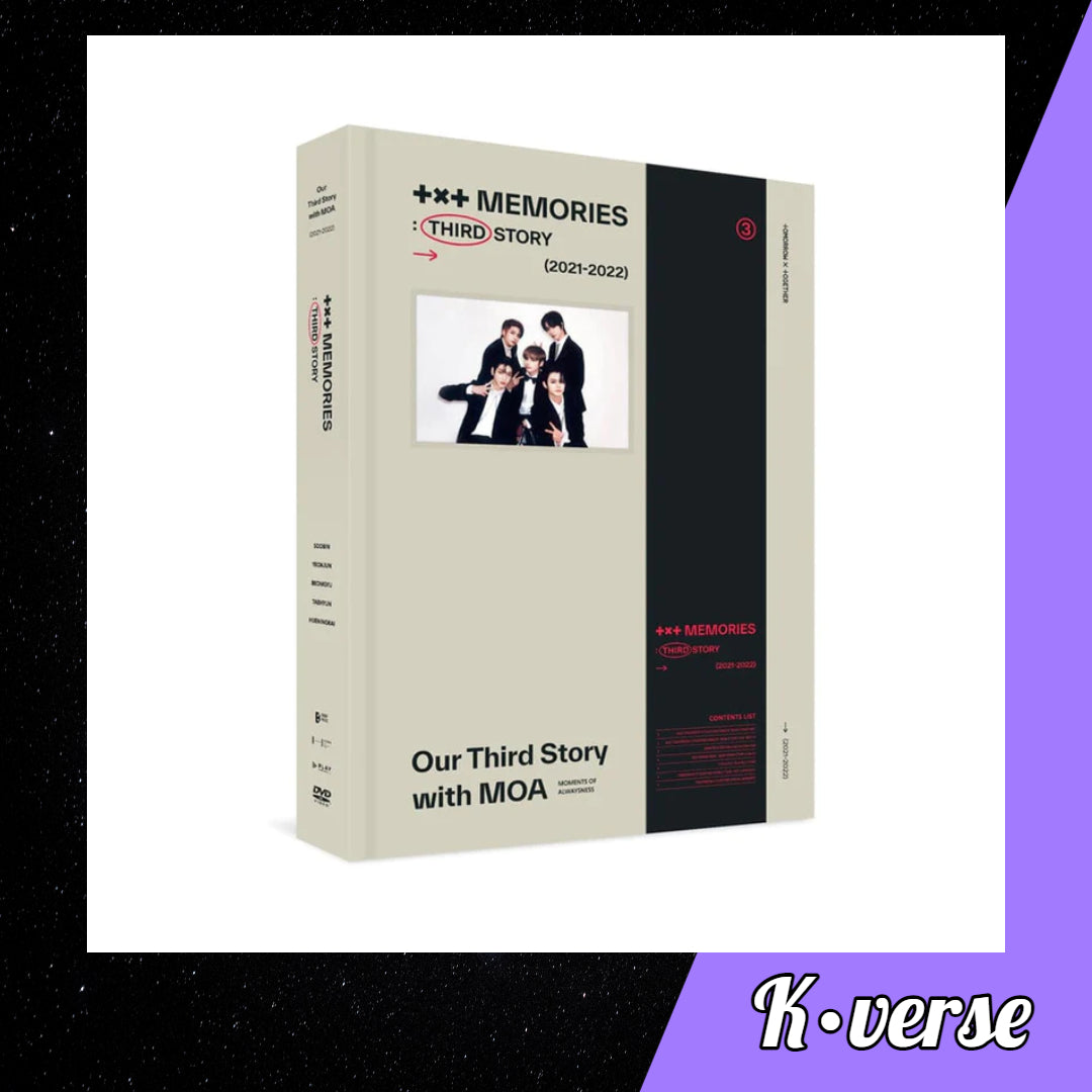 TOMORROW X TOGETHER Memories: Third Story DVD