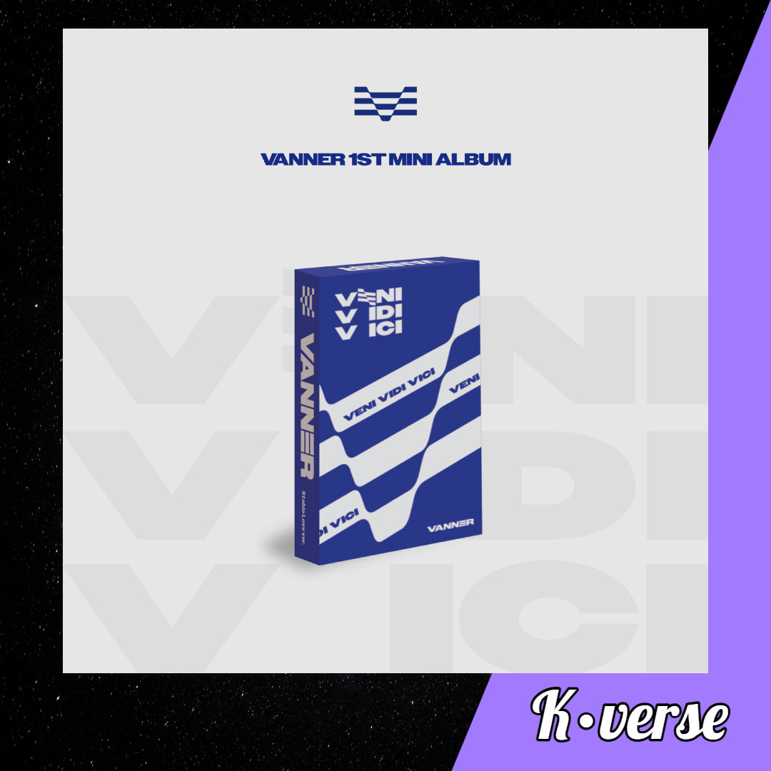 VANNER Veni Vidi Vici 1st Mini Album ver. PLVE
