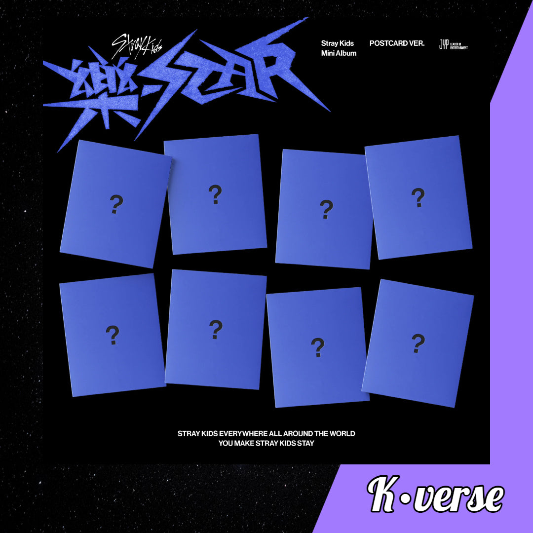 STRAY KIDS Mini Album '樂-STAR' ver. Postcard