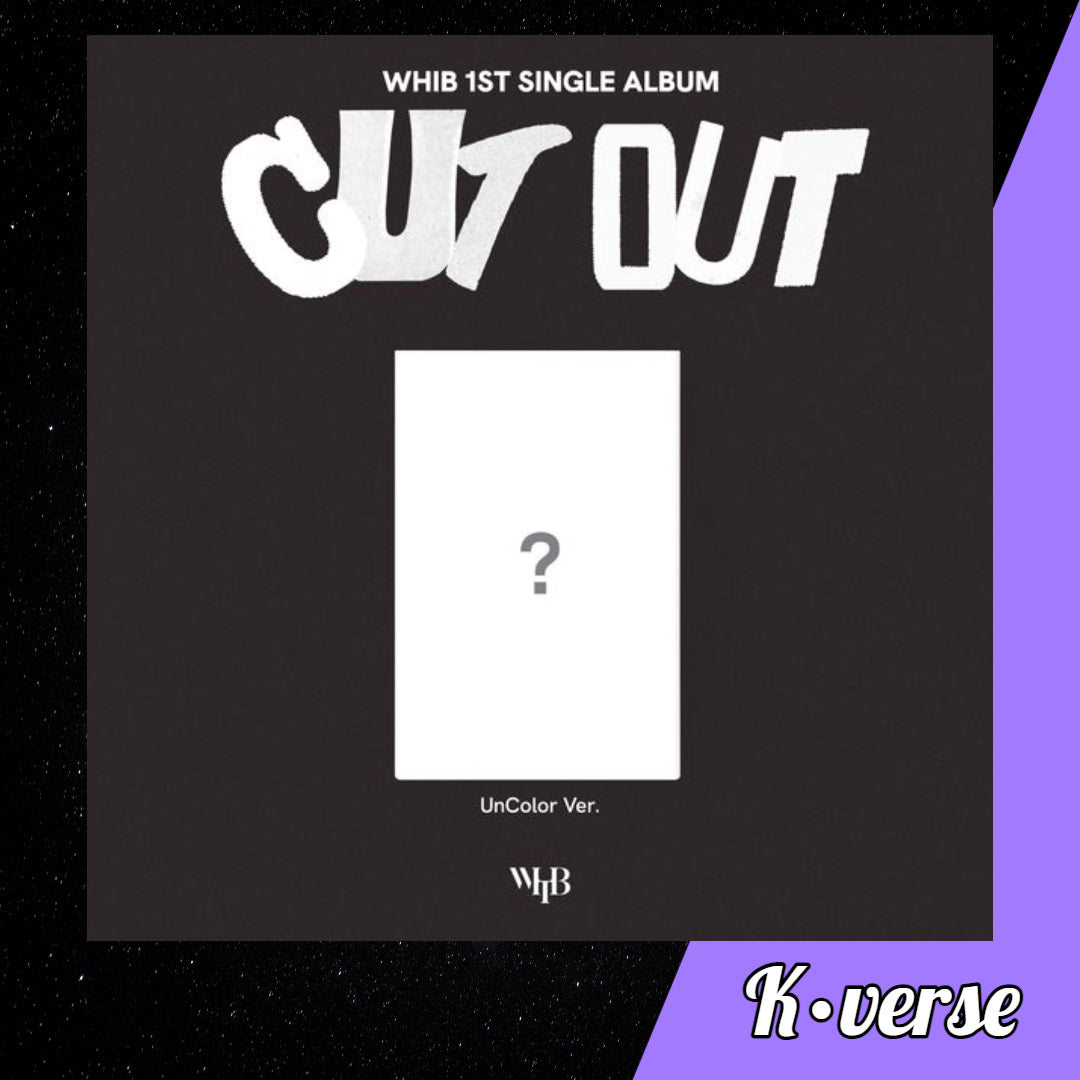 WHIB 1st Single Album 'Cut Out' ver. UnColor