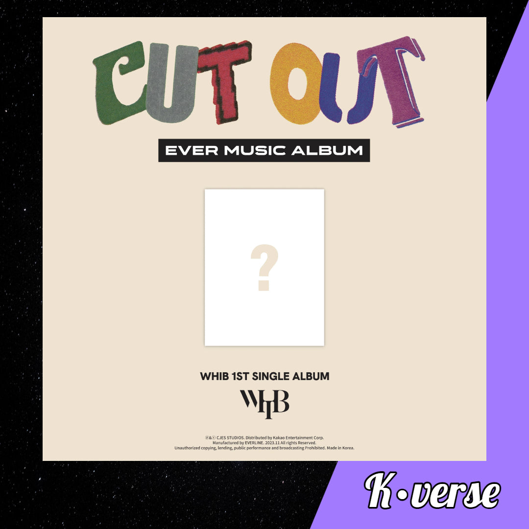 WHIB 1st Single Album 'Cut Out' ver. Ever Music Album
