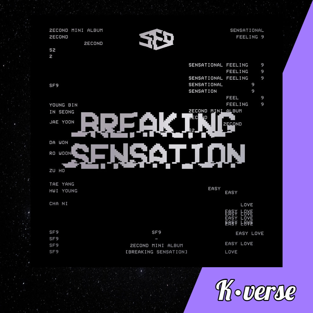 SF9 Breaking Sensation 2nd Mini Album