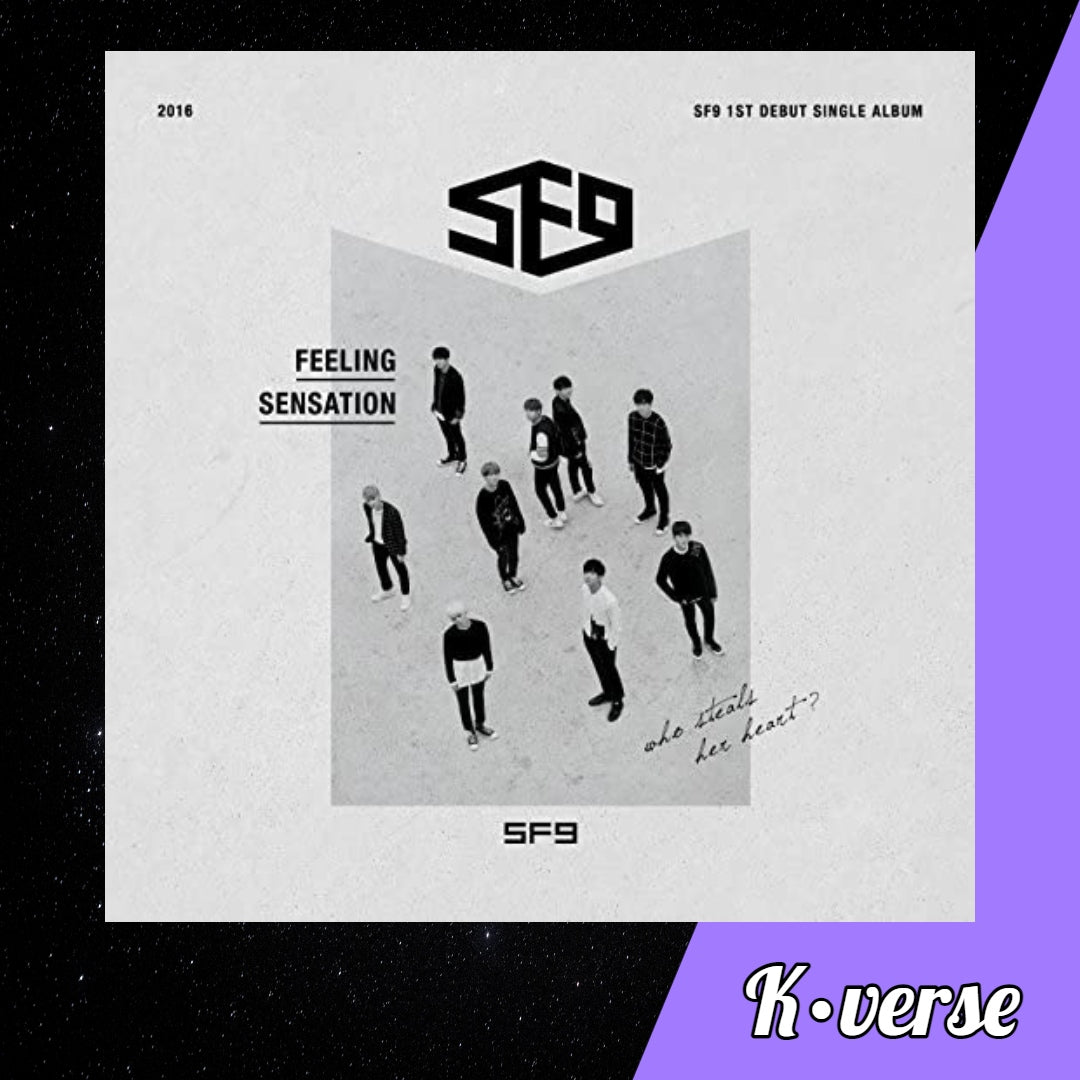 SF9 Feeling Sensation 1st Debut Single Album