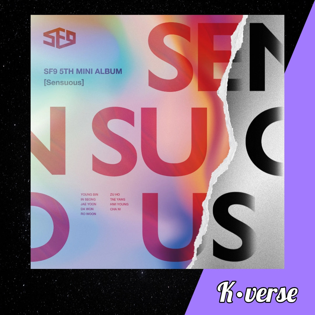 SF9 Sensuous 5th Mini Album ver. Hidden Emotion