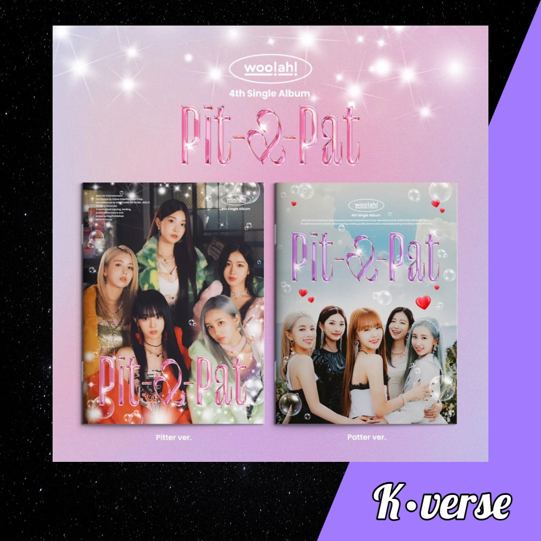 woo!ah! Pit-a-Pat 4th Single Album (Random)