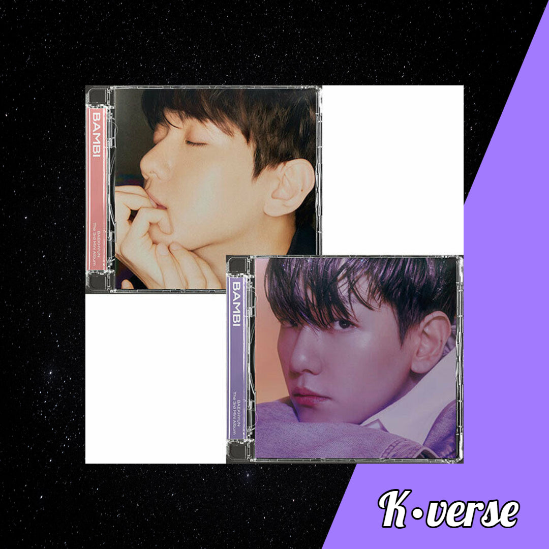 Baekhyun BAMBI 3rd Mini Album Jewel Case Random