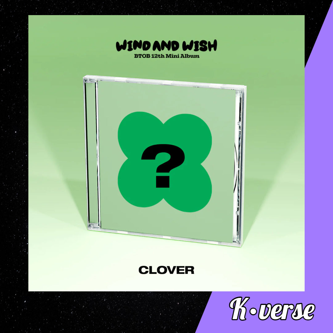 BTOB Wind And Wish 12th Mini Album ver. Clover