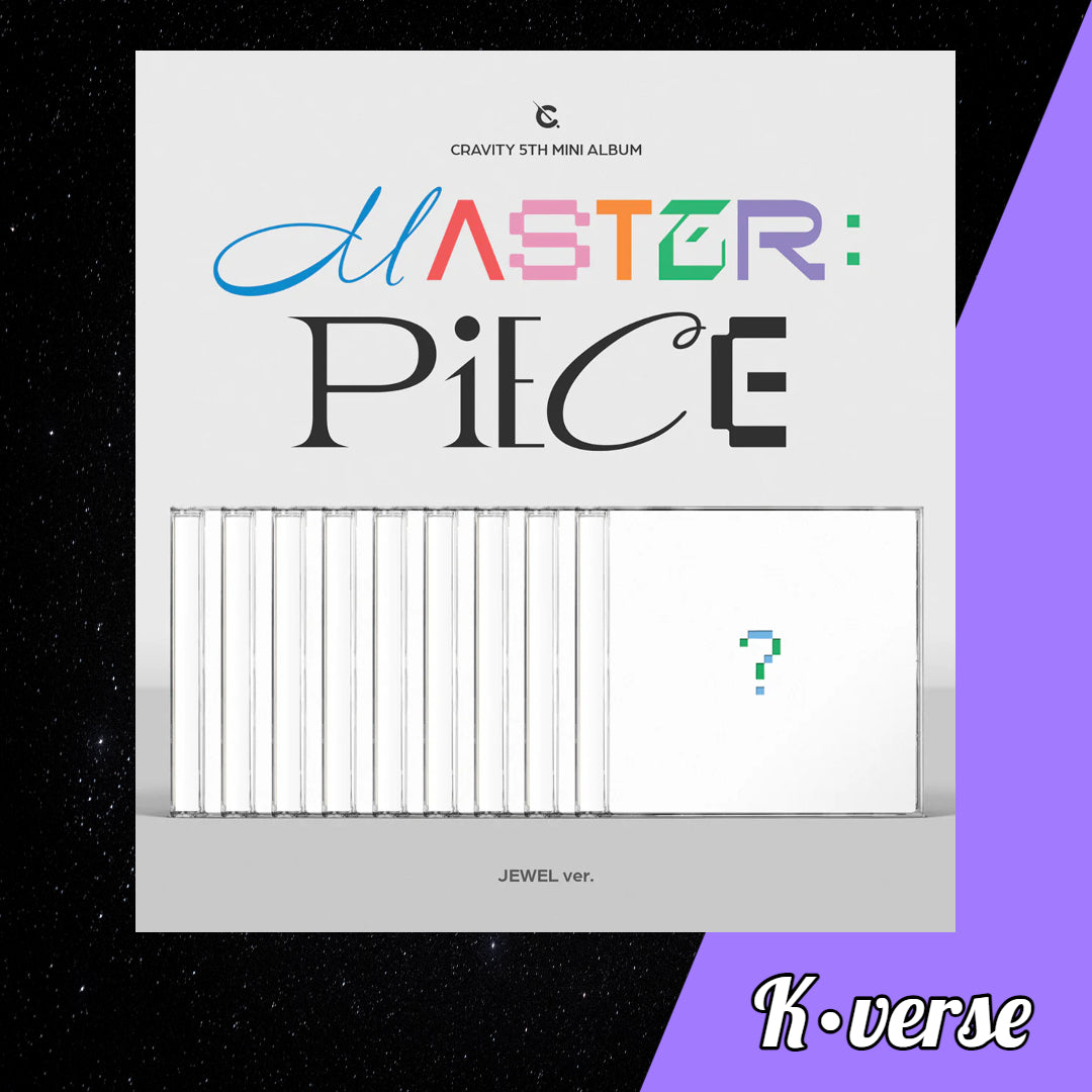 Cravity MASTER:PIECE 5th Mini Album Jewel Case