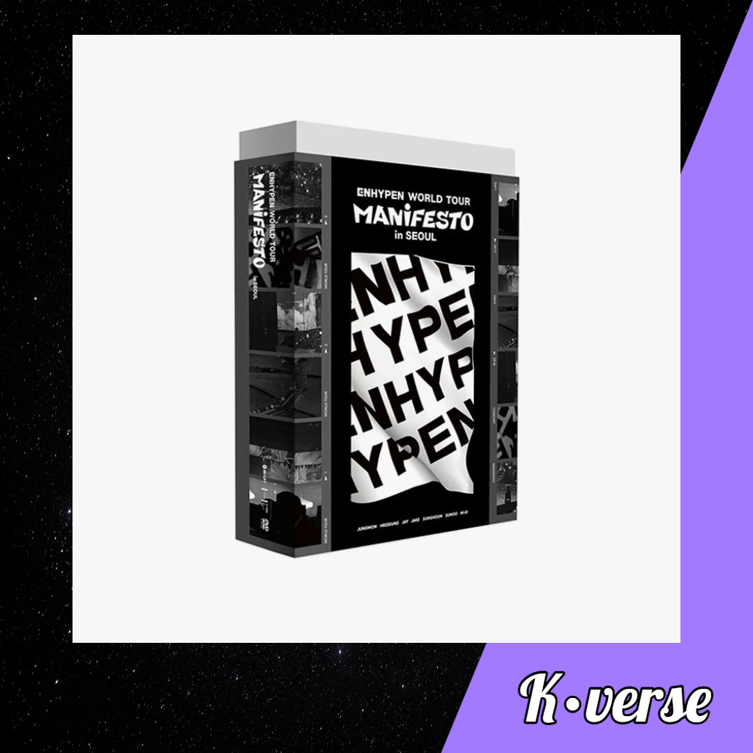 ENHYPEN World Tour MANIFESTO In Seoul DVD