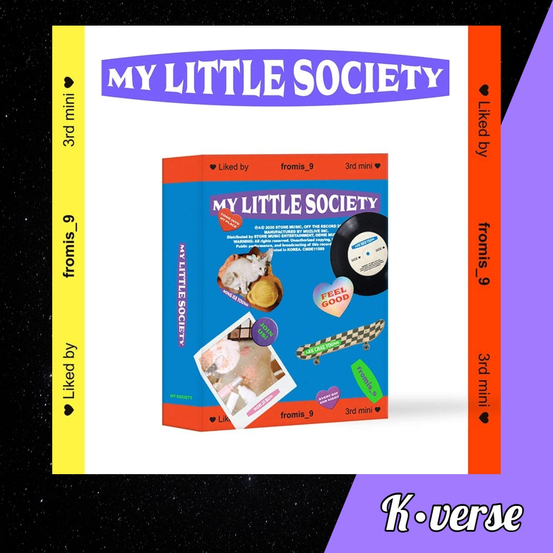 fromis_9 My Little Society 3rd Mini Album (Random)