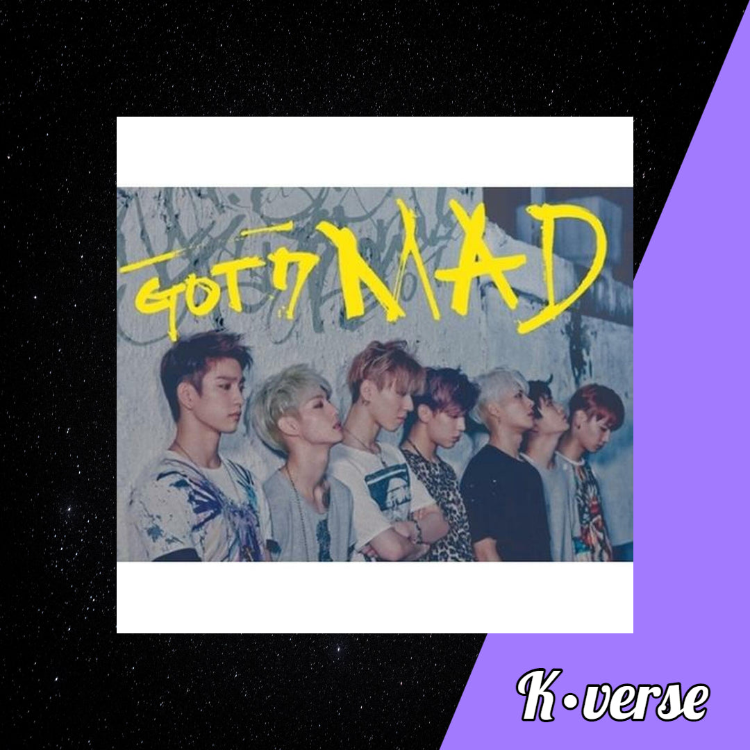 GOT7 Got Mad Horizontal ver. 4th Mini Album