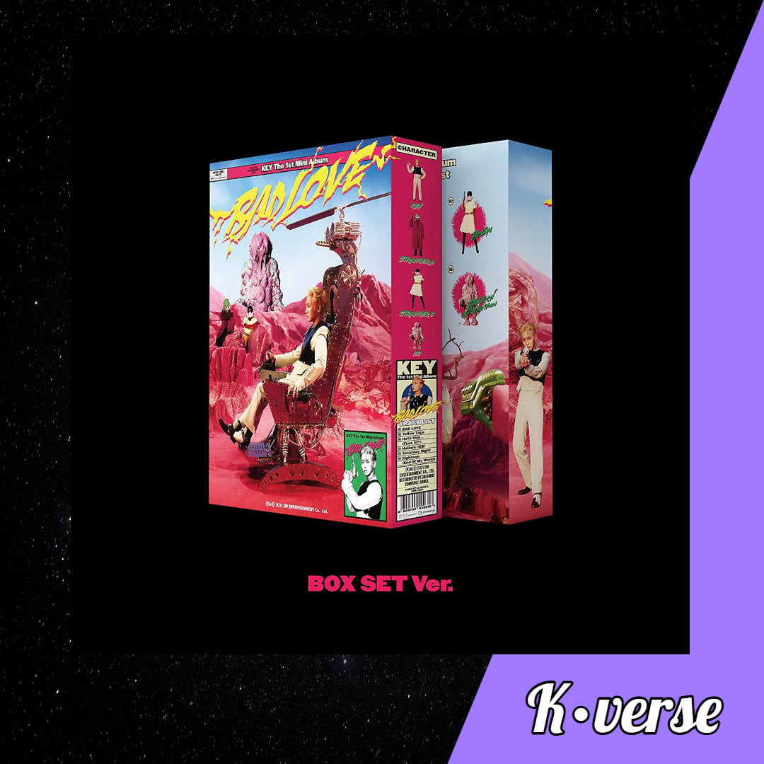 KEY Bad Love 1st Mini Album BOX SET ver. – K•verse