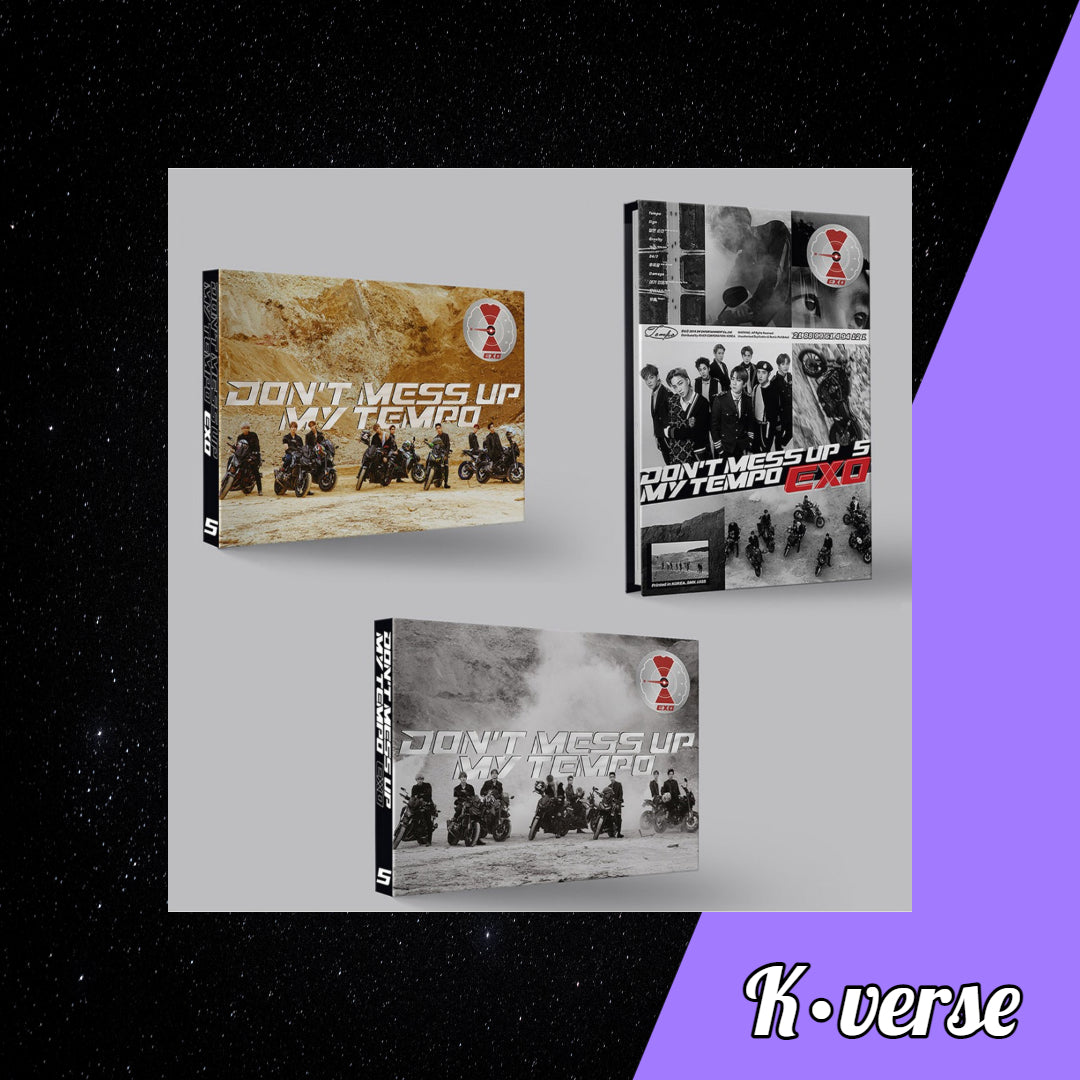 EXO Don't Mess Up My Tempo 5th Album (Random)