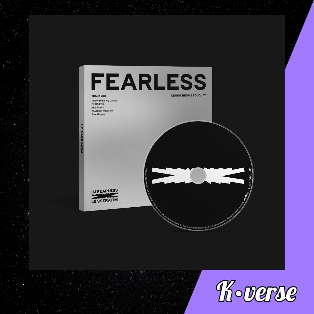 LE SSERAFIM Fearless 1st Mini Album (Random)