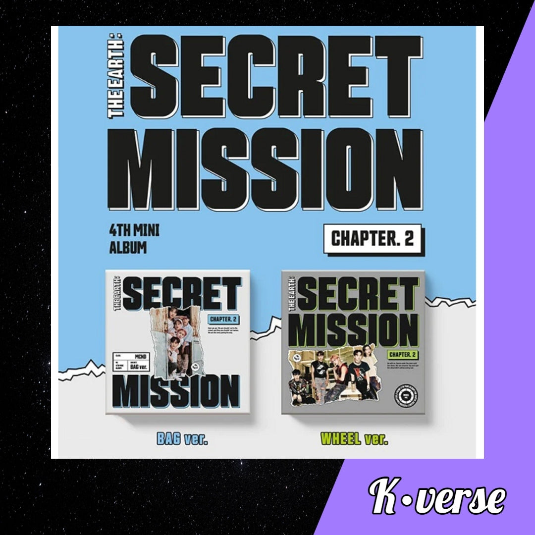 MCND The Earth: Secret Mission Chapter 2 4th Mini Album (Random)