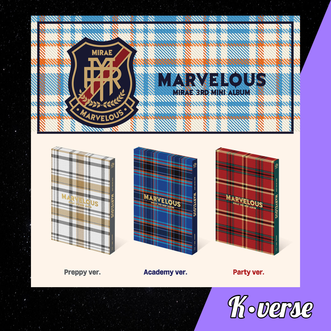 Mirae Marvelous 3rd Mini Album Random