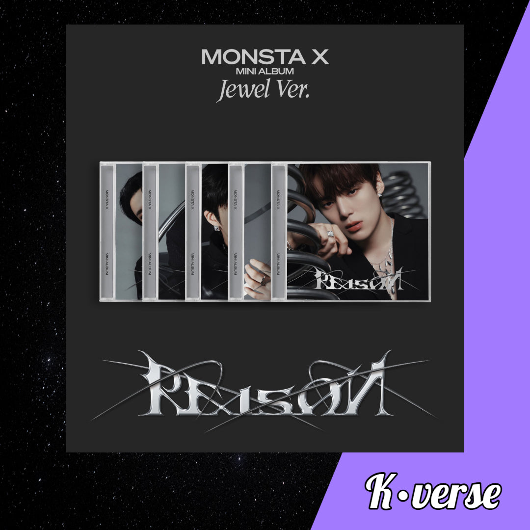 MONSTA X Reason 12th Mini Album Jewel Case (Random)