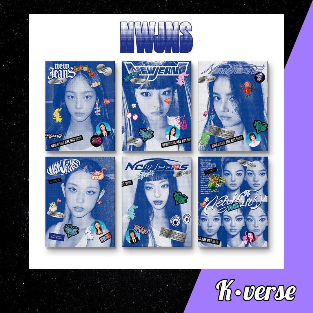 NewJeans 1st EP 'New Jeans' Bluebook & Weverse
