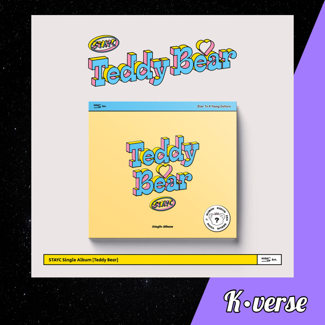 STAYC Teddy Bear 4th Single Album ver. Digipack