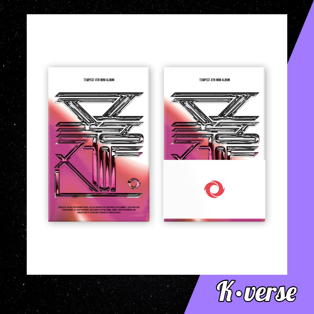 TEMPEST The Calm Before The Storm (폭풍전야) 4th Mini Album Poca