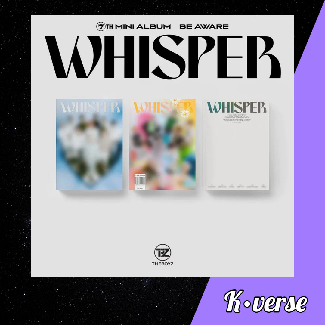 THE BOYZ Be Aware - Whisper 7th Mini Album Random