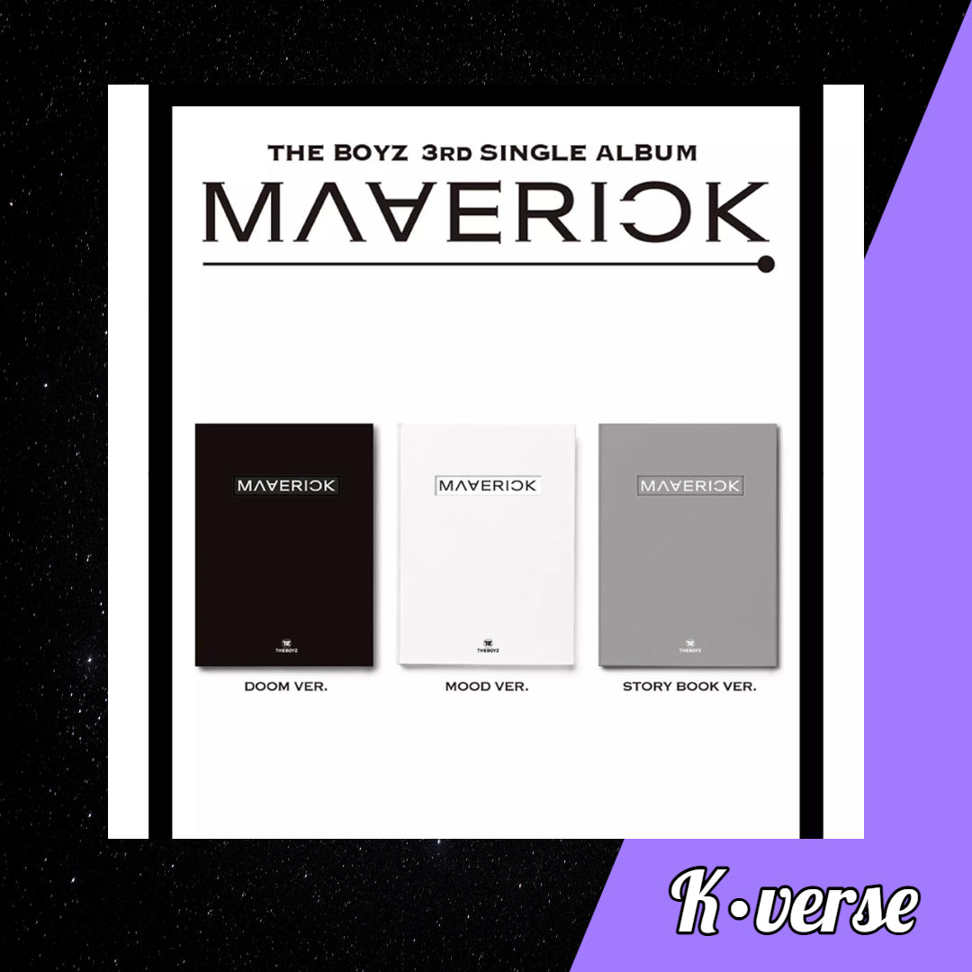 THE BOYZ Maverick 3rd Single Album Random