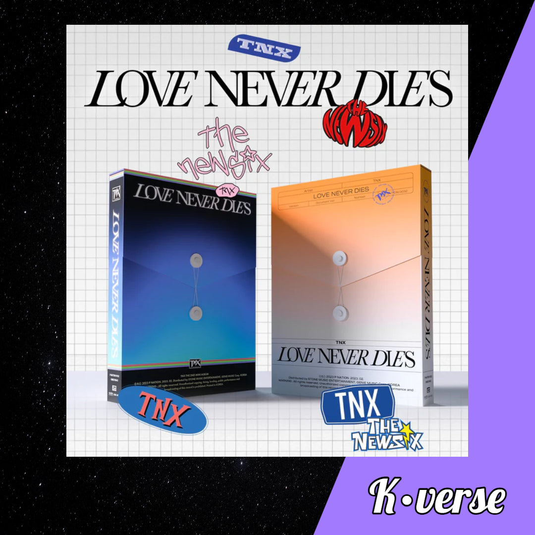 TNX Love Never Dies 2nd Mini Album Random