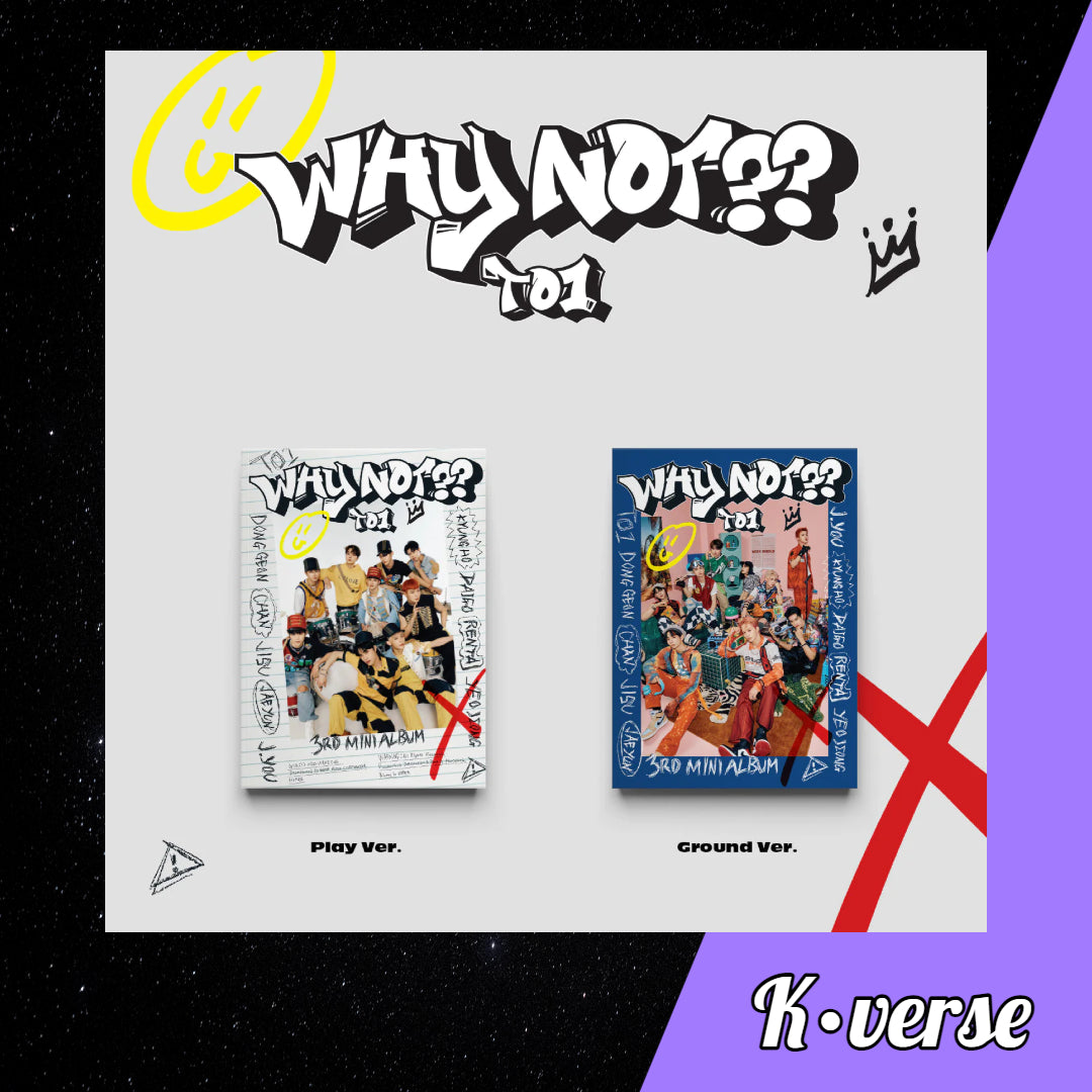 TO1 Why Not?? 3rd Mini Album Random