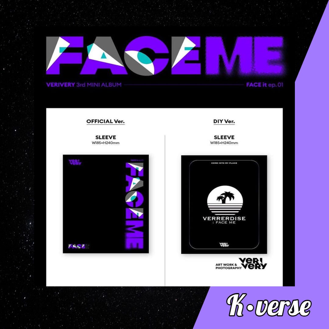 VERIVERY Face Me 3rd Mini Album (Random)