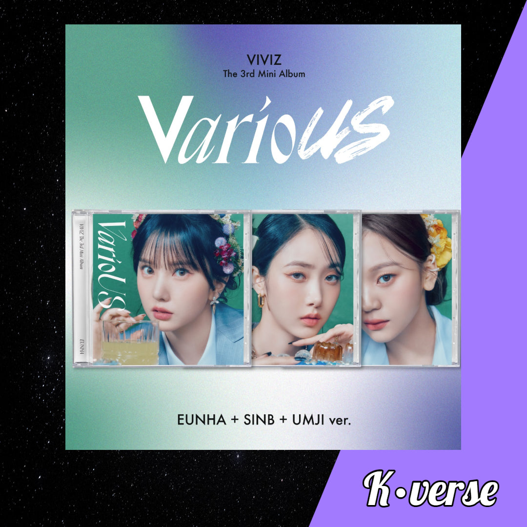 VIVIZ 3rd Mini Album 'VarioUS' ver. Jewel Case (Random)