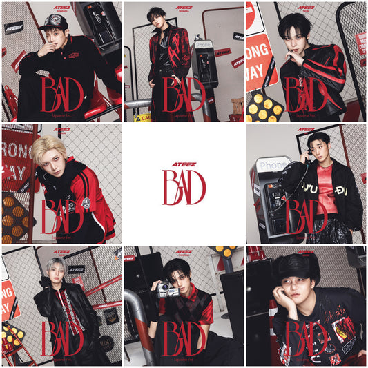 ATEEZ Japan 5th Single Album 'BAD' ver. Member