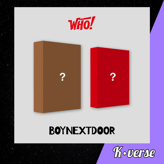 BOYNEXTDOOR Who! 1st Single