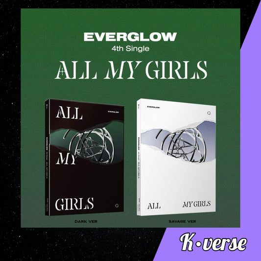 EVERGLOW All My Girls 4th Single Album