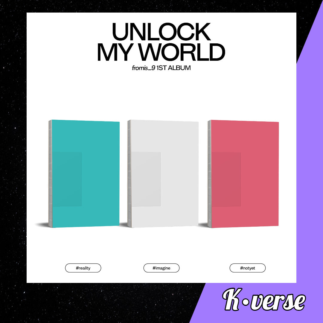 Fromis_9 Unlock My World 1st Album