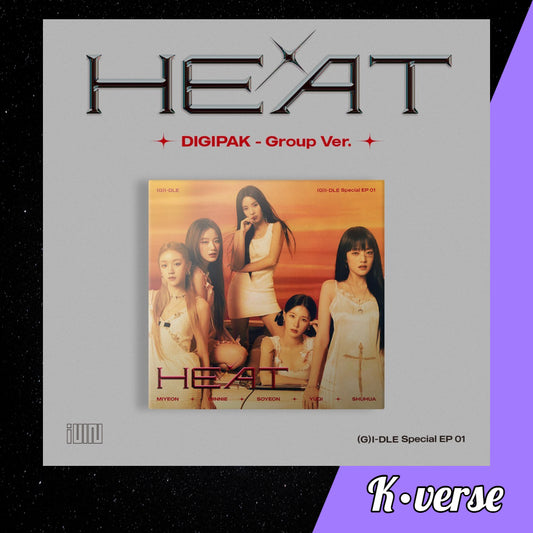 (G)I-DLE HEAT Special 01 EP Digipack ver. Group