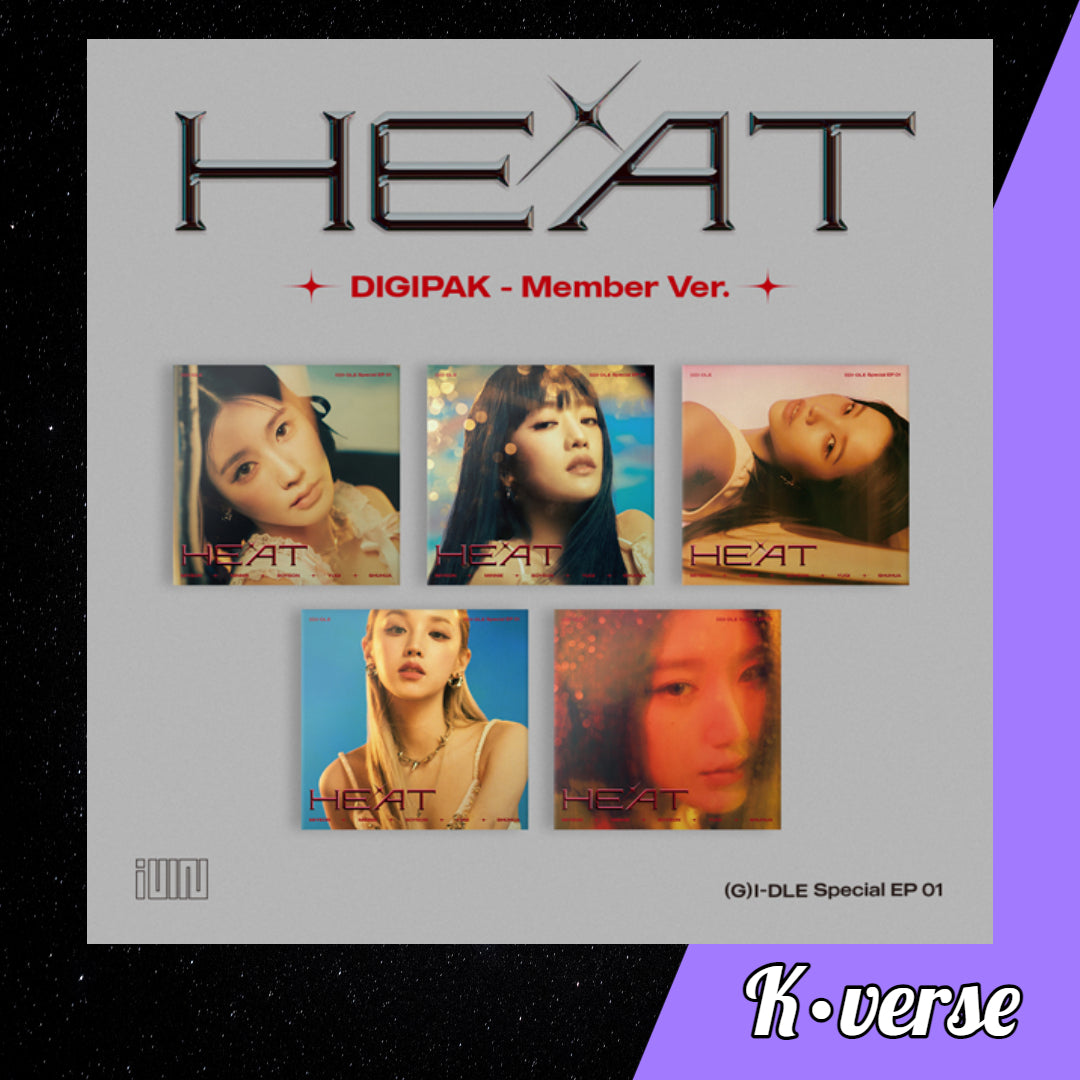 (G)I-DLE HEAT Special 01 EP Digipack ver. Member