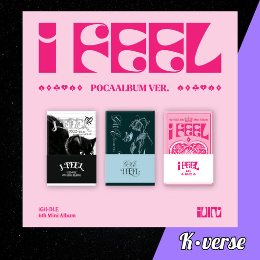 (G)I-DLE I Feel 6th Mini Album ver. Poca (Random)