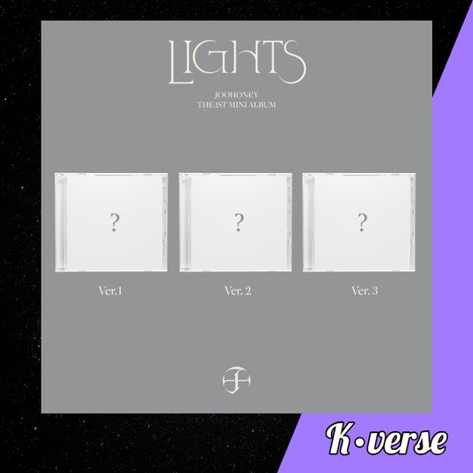 LIGHTS Joohoney The 1st Mini Album ver. Jewel Case