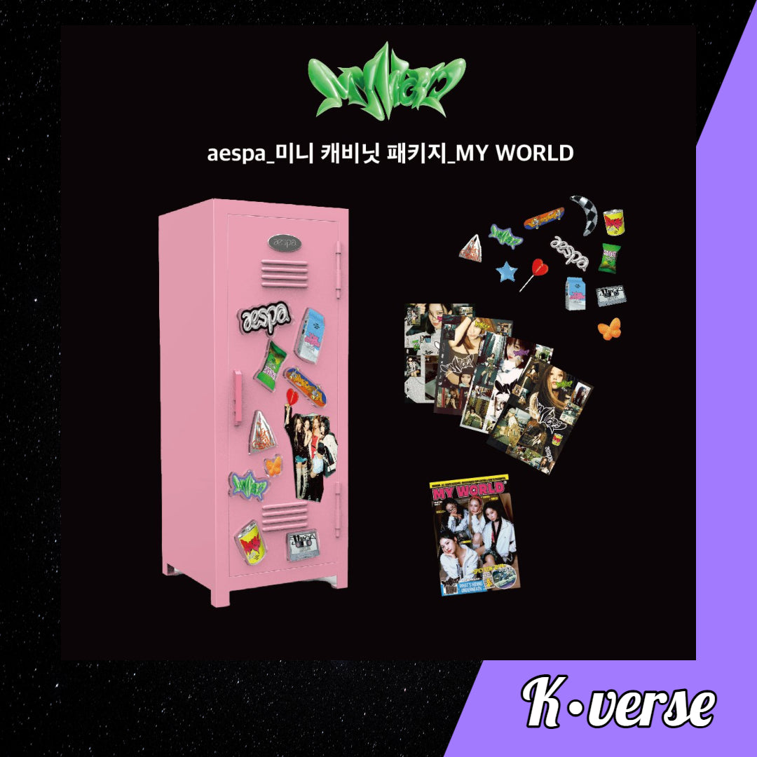 aespa _My World - Mini Cabinet