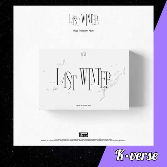 HEIZE 8th Mini Album 'Last Winter'